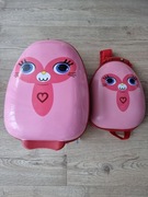 Walizka dziecięca 56-3-053-D Różowy wittchen plecak