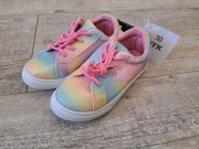Buty dziewczęce, brokatowe, kolorowe - rozm 30