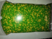 Pieczywo fluo, chlebek belgijski zanęta wędkarska , żółtozielone 2,5kg