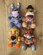 [Nowe] 4 maskotki FNAF Freddy Foxy Bonnie Chica