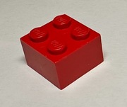 Lego 3003 klocek 2x2 czerwony - 11 sztuk !