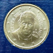 WATYKAN 2014 50 CENTÓW UNC !!!!!!!!!!