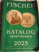 Katalog monet obiegowych Fischer  2025 ceny itd