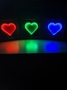 Lustro z Sercem walentynkowym z kontrolerem