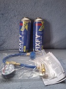 Zestaw do nabicia klimatyzacji FIXFY 5w1 2x DUŻA PUSZKA 500ml + wąż R134a