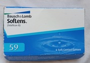 Soczewki 4 szt Softlens 59 Bausc&Lomb moc -5.75