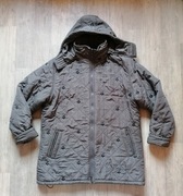 Fajna zimowa kurtka damska, duża r. XXXL, oliwkowa