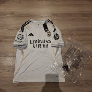 Koszulka Real Madryt 25/26 Domowa | Patch UCL | Mbappé | L