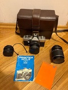 Zestaw vintage PRAKTICA MTL 3 – komplet, idealny stan