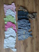 Ubrania dla dziewczynki 6m cena za wszystko 