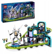 LEGO City 60421 Park Świat Robotów z rollercoasterem