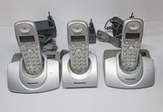 Panasonic KX-TG1100PD (2 szt.) + dodatkowa słuchawka