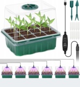 ZESTAW 6 MINI SZKLARNII LAMPY LED 6 sztuk 