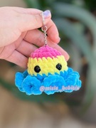 Ośmiorniczka Flaga Pan | Pluszak na szydełku Handmade