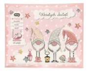 ELOY Kalendarz adwentowy zestaw do włosów (