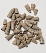 Plastikowa końcówka do sznurka stoper końcówki zakończenie 10 sztuk