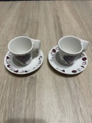 2 włoskie filiżanki do espresso