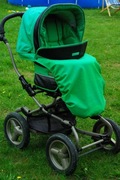 Wózek 3w1 Bebecar, gondola, spacerówka, fotelik