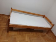 Łóżko Piętrus 90x180 z materacem i zastawką