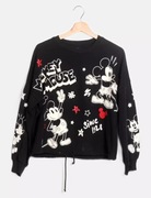 Czarna Bluza Sportowa Disney 46