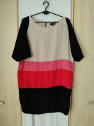 Sukienka tunika oversize pasy 40/42