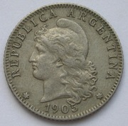 Argentyna 20 centavos 1905