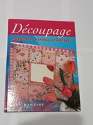 Decoupage oryginalna technika ozdabiania Nowa książka na prezent