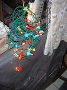 stare lampki choinkowe z epoki prl