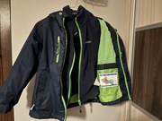 Kurtka Trollkids wiatroodporna wodoodporna oddychająca z podpinką polarową