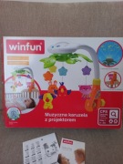 Winfun Muzyczna karuzela do łóżeczka dla dzieci z projektorem