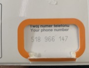 Numer telefonu sieć Orange