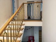 balustrada złota kuta poręcz 