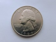 USA 25 centów 1989 D