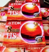 Kaseta TDK 8 mm HS 90 - 5 sztuk