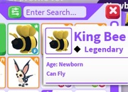 Fly King Bee! |NAJTANIEJ SZYBKO DUŻO POLECEŃ!|Adopt Me