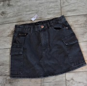 Sinsay szara nowa spódnica jeansowa M
