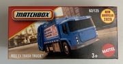 MATCHBOX - MBX EV TRASH TRUCK - 62/125 - MATTEL - ZOBACZ