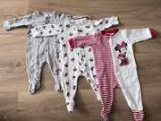 3 sztuki H&M piżama pajacyk pajac niemowlęcy rozmiar 56