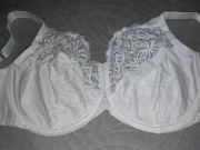 M&S piękny biały stanik biustonosz plus size full cup 90L Nowy