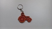 Breloczek do kluczy z motywem roweru