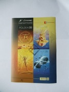 Blok A  Fantastyczne Światy   w folderze kas FDC 