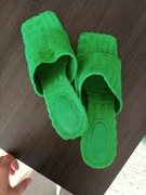Klapki szpilki zielone rozmiar 41