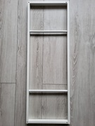 Biały drążek do szafy Ikea Pax Komplement 100x35 cm