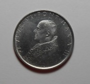 Stara moneta 100 Lira 1965 Watykan