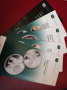 Foldery NBP do monet po złotówce (1 zł) 