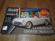 Revell 1:24 1953 Chevrolet Corvette Roadster 07718 model do sklejania