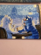 Koty obraz duży akryl na płótnie