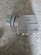 Obudowa wtyczki Han 16B-GS-R-29 + ramka zawiasowa na 4 moduły a-d