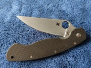 Spyderco Military BG-42 Carbon Fiber Sprint Run Stan Kolekcjonerski