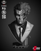 Figurka druk 3D żywica 12K " Two Face - Bust " - 120 mm